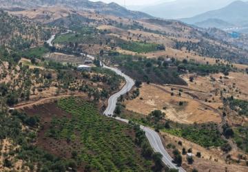 Gölbaşı'nda BSK sıcak asfalt çalışmaları sürüyor: 42 kilometrelik hedefte sona yaklaşıldı