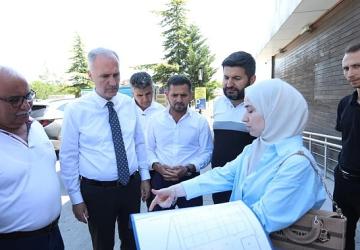 Alanyurt Yüzme Havuzunda Yapım Çalışmaları Sürüyor