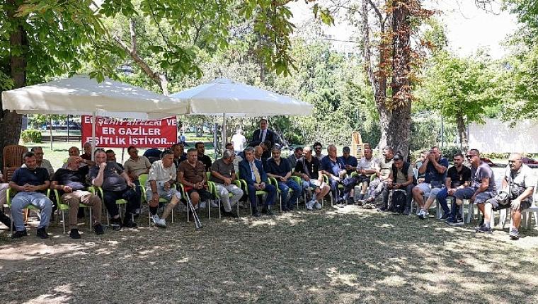 Çankaya'dan Güvenpark'taki Gazi ve Şehit Ailelerine Destek Ziyareti