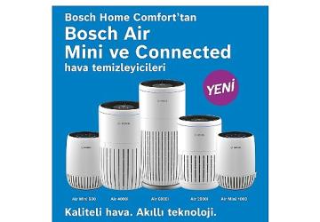 Bosch Home Comfort Group'tan İleri Teknoloji Hava Temizleme Cihazları