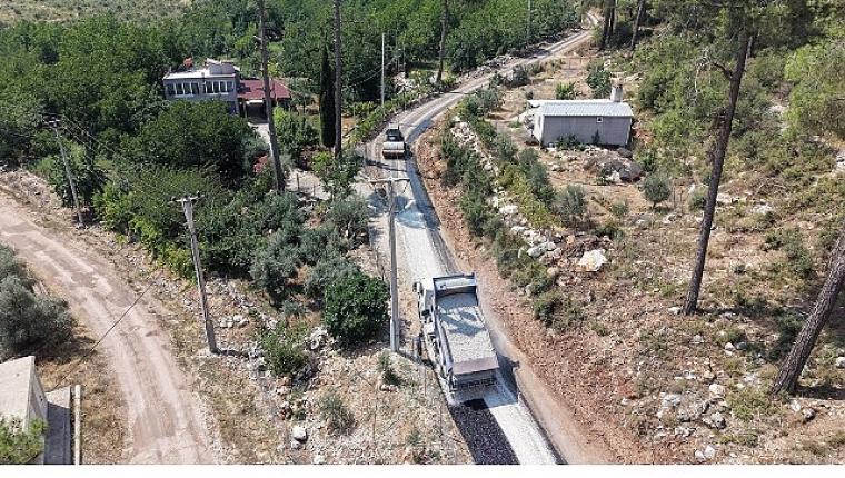 Yayla yollarında asfaltlama çalışmaları başladı