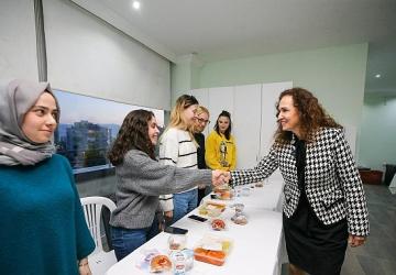 Karşıyaka Belediyesi'nin kız öğrenci yurdu yeni döneme hazır