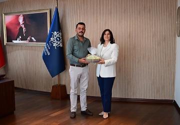 Başkan Çerçioğlu'na Germencik Ziraat Odası'ndan Ziyaret