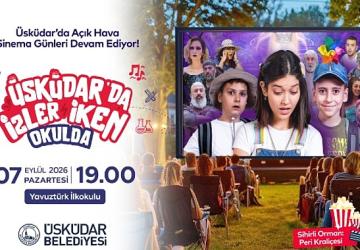 Üsküdar'da Açık Hava Sinema Günleri “Sihirli Orman: Peri Kraliçesi" ile Devam Ediyor