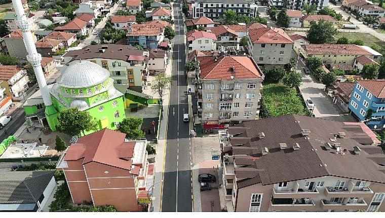 Başiskele'nin önemli güzergâhları modernize edildi