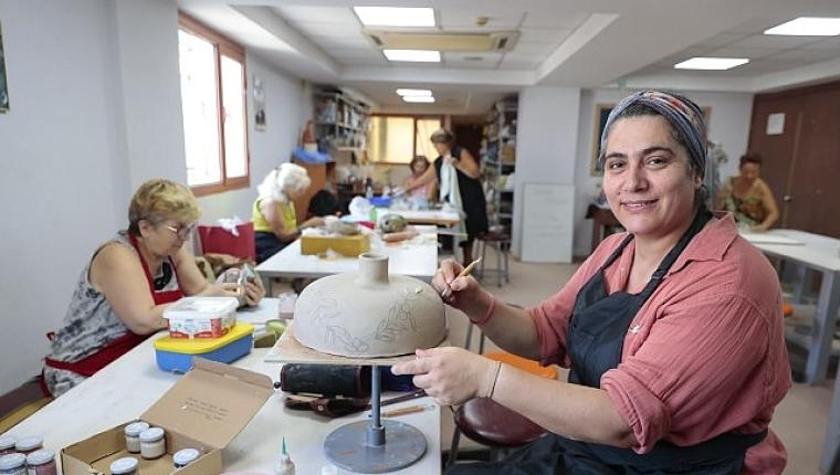 Güzelyalı'da 7'den 77'ye sanat var