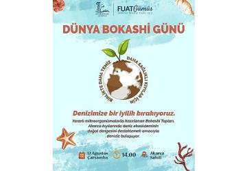 Seferihisar Belediyesi'nden denize iyilik: Bokashi topları Akarca'da denizle buluşuyor