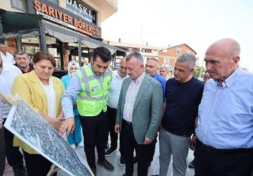 Başkan Büyükakın'dan Çayırova'ya yoğun mesai