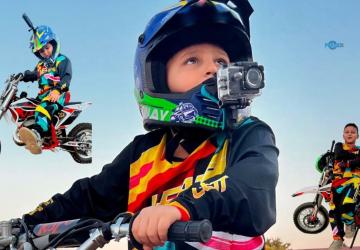 Kahta’nın minik motocrossçusu Rüzgar pistlere hazırlanıyor - Videolu Haber