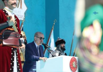 Erdoğan: 'Terörsüz Türkiye ve terörsüz bölge hedefi için atımızın kuyruğunu bağladık'