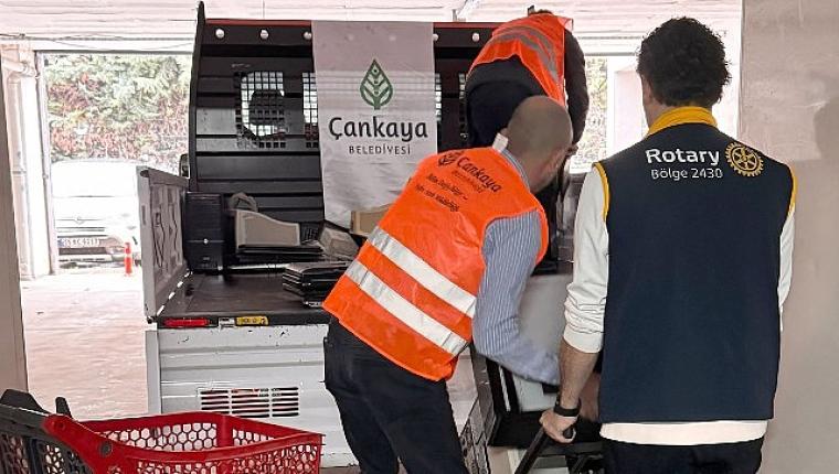 Çankaya'da Dünya Elektronik Atık Günü'nde Geri Dönüşüme Destek