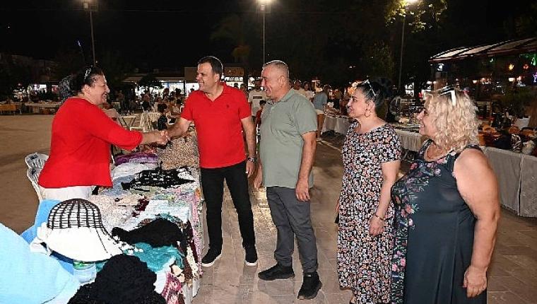 Kemer'de Üreten Ev Hanımları Kermesi
