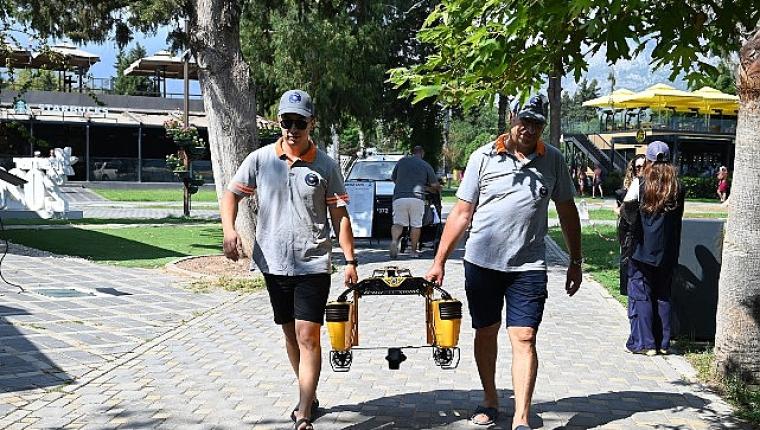Kemer koylarında “Çöp Kapar" ile temizlik çalışmaları başladı