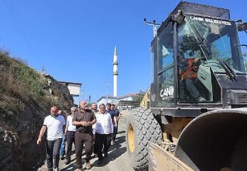 Başkan Sandıkçı: "Canik'te yeni projeleri ve yatırımları hizmete sunmaya devam ediyoruz" 