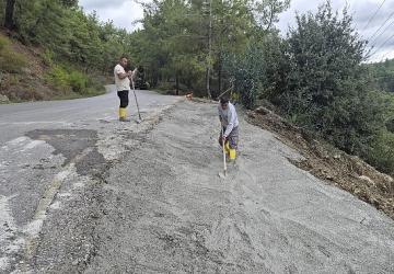 Çıralı'da altyapı çalışmaları