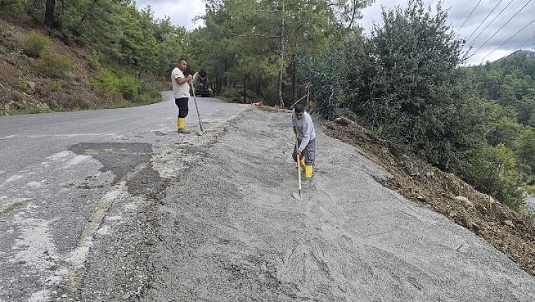 Çıralı'da altyapı çalışmaları