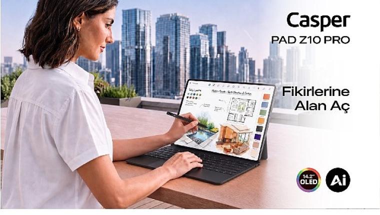 Casper PAD Z10 Pro: Tablet Kadar Mobil, Laptop Kadar Üretken