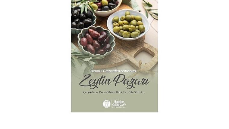 Didim Belediye Başkanı Hatice Gençay: “Zeytin Üreticilerimiz İçin Yeni Bir Satış Alanı Oluşturuyoruz"