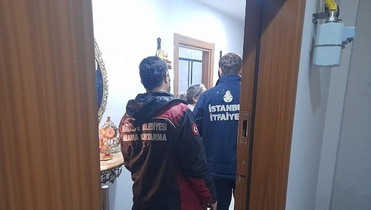 Maltepe'de yağış sonrası gelen ihbarların tamamı çözüme kavuşturuldu