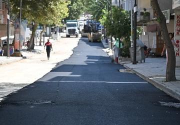 Soma Turgutalp Mahallesi Tarihinde İlk Kez Sıcak Asfaltla Buluşuyor