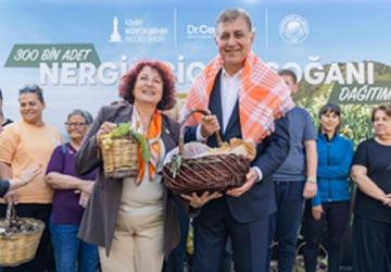 Karaburun'un nergis üretimine büyük destek