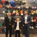 Adıyamanlı iş insanı Teke'nin dünyaca ünlü markası Hasat Şapka, MÜSİAD EXPO’da