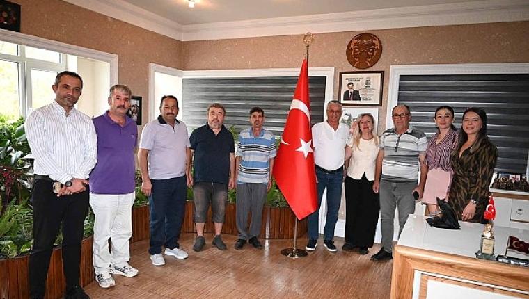 Vatandaşlardan Başkan Topaloğlu'na teşekkür ziyareti