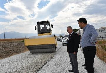 Salihli'nin Yolları Yenileniyor
