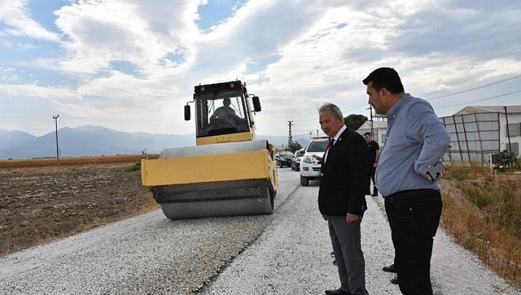 Salihli'nin Yolları Yenileniyor