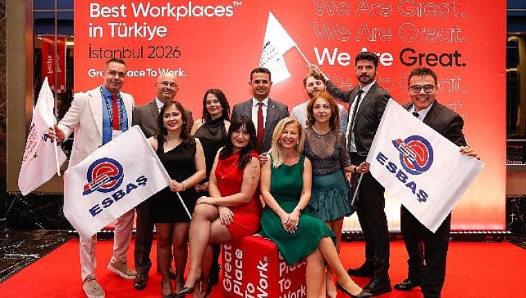 ESBAŞ, üçüncü kez Avrupa'da çalışılacak en iyi şirketler listesinde