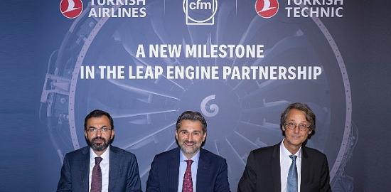Türk Hava Yolları ve CFM, 600'den fazla LEAP-1B motoru için Mutabakat Anlaşması imzaladı
