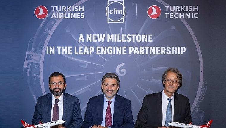 Türk Hava Yolları ve CFM, 600'den fazla LEAP-1B motoru için Mutabakat Anlaşması imzaladı