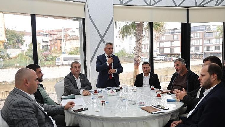 Başkan Ölmez Muhtarlarla Buluştu: “Önceliğimiz Hizmet"