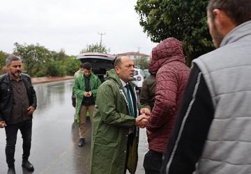 Başkan Selçuk Yıldız Sahada