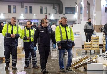 Balık halinde ilk ayda işlem hacmi 9 bin tonu aştı