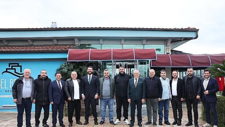 Başkan Şadi Özdemir Bursaspor tribün liderleriyle bir araya geldi