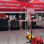 Kocaeli meydanları İtfaiye Haftası'nda renklendi