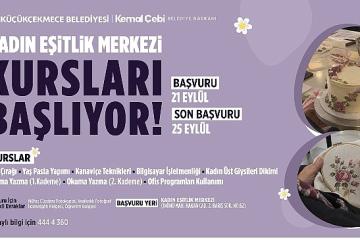 Kadın Eşitlik Merkezi'nde Yeni Dönem Kurs Kayıtları Başladı