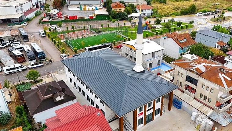 Gazze Şehitleri Camii'ne Büyükşehir'den güçlü destek