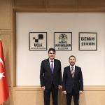 Milli Savunma Bakan Yardımcısı Heybet, Konya Büyükşehir'i Ziyaret Etti