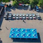 Milas Belediyesi araç filosunu 9 yeni araçla güçlendirdi