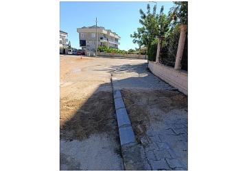 Kemer'de altyapı çalışmaları sürüyor