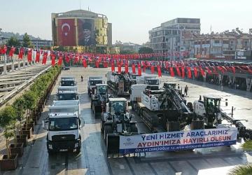 Başkan Çerçioğlu, Büyükşehir Belediyesi'nin Araç Filosunu 150 Milyon Türk Lirası Değerinde Yatırım ile Güçlendirdi