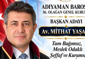 Adıyaman Barosu'nun yeni başkanı Mithat Yaşar: Başarımı üç kızıma ve merhum Nazım Pektaş'a ithaf ediyorum - Videolu Haber