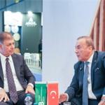 Başkan Tugay'dan İtalya'da Marble İzmir temasları