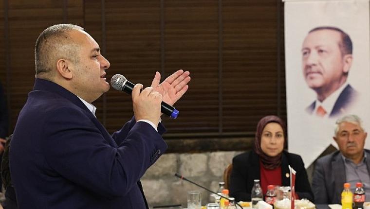 Başkan Özarslan muhtarlarla buluştu