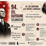 94. Dil Bayramı Aziz Nesin'e Armağan Ediliyor