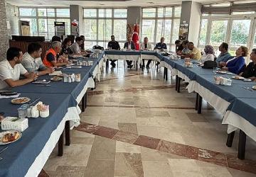 Kemer'de afet koordinasyon toplantısı