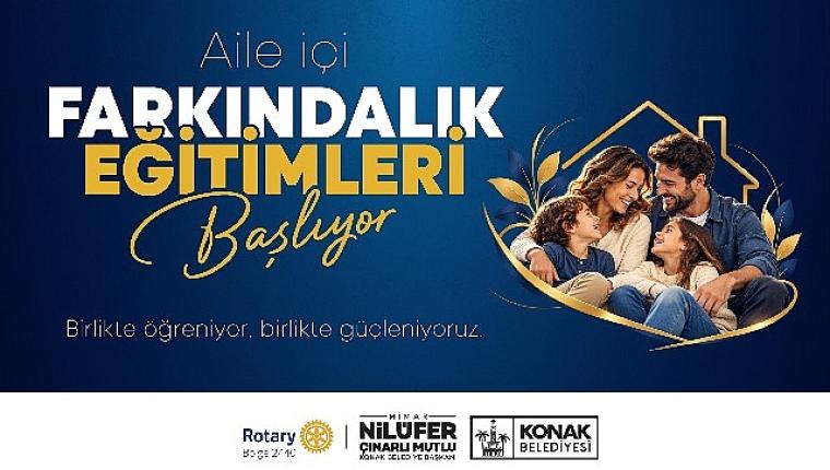 Konak'ta Aile İçi Farkındalık Seminerleri başlıyor
