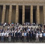 Haymana Heyetinden Anıtkabir'e Anlamlı Ziyaret
